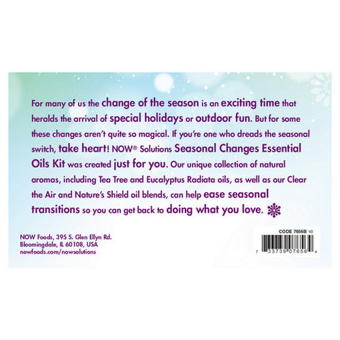 Now Foods, Seasonal Changes Balancing Essential Oil, 1 Kit