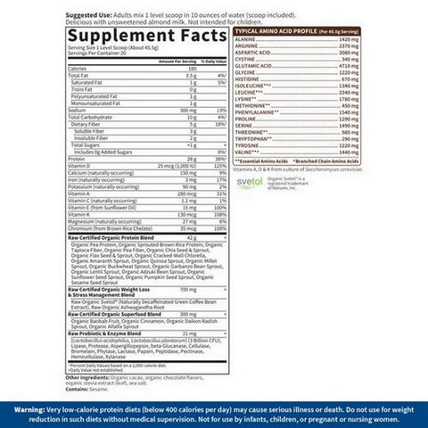 Garden of Life, Raw Organic Fit, 32.09 Oz