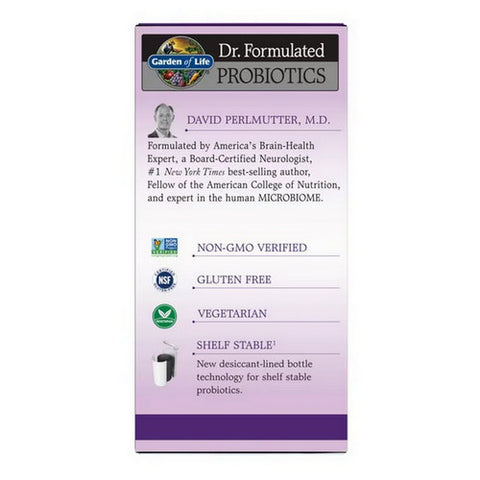 Garden of Life, Dr. Formulated Probiotics Mood Plus, 60 Caps