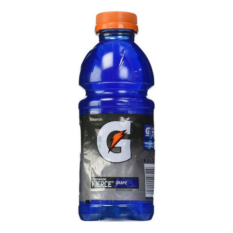 Barcode, Gatorade Fierce, Grape 24 Pack