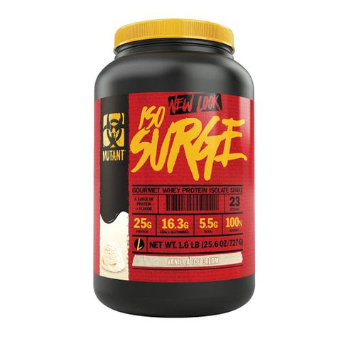 Mutant, Iso Surge, Vanilla Ice Cream 1.6 lbs