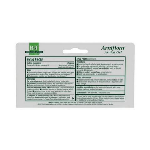 Boericke & Tafel, Arniflora Arnica Gel, 2.75 oz