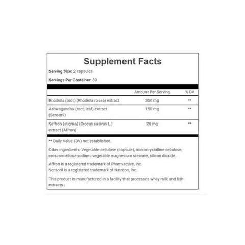 Youtheory, Saffron Advanced, 60 Caps