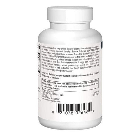 Source Naturals, Zea-Tein 20-20, 30  Caps Source Naturals
