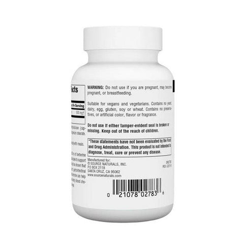 Source Naturals, Berberine, 500 mg, 60 Veg  Caps Source Naturals