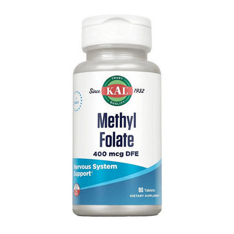 Kal, Methyl Folate, 400 Mcg DFE, 90 Count Kal