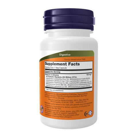 Now Foods, Probiotic-10, 30 Veg Caps Now Foods