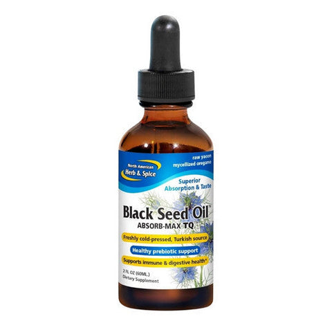 North American Herb & Spice, Black Seed Oil - Absorb-Max TQ, 2 Oz North American Herb & Spice