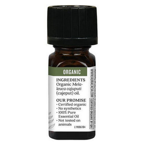 Aura Cacia, Organic Essential Oil, Cajeput .25Oz