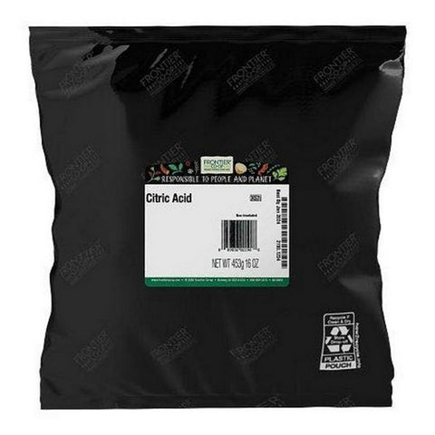 Frontier Coop, Citric Acid, 16 Oz