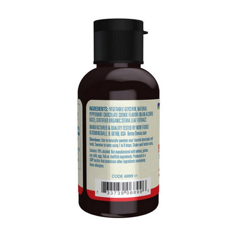 Now Foods, BetterStevia Liquid Peppermint Cookie, 2 Oz