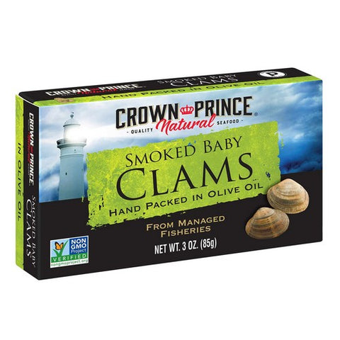 Crown Prince, Smoked Baby Calms, 3 Oz(Case Of 12)
