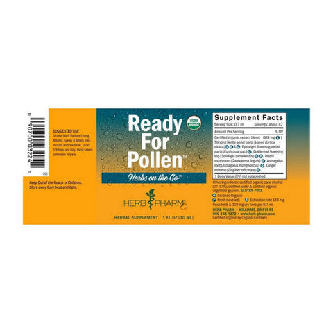 Herb Pharm, Ready for Pollen, 1 Oz Herb Pharm