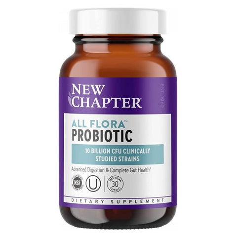 New Chapter, Probiotic All-Flora, 30 Veg Caps New Chapter
