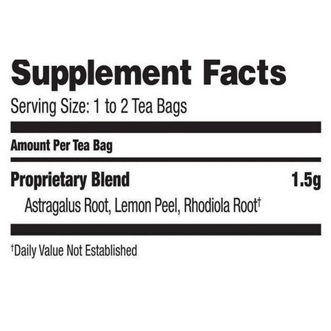 Bravo Tea & Herbs, Absolute Rhodiola Tea, 20 bags