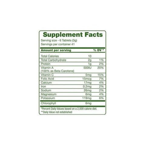 Green Foods Corporation, Original Green Magma Barley Grass, 250 Tabs Green Foods Corporation