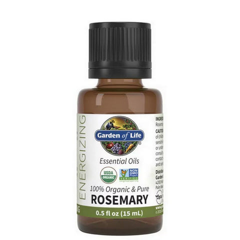 Garden of Life, Essential Oil, Rosemary 0.5 Oz