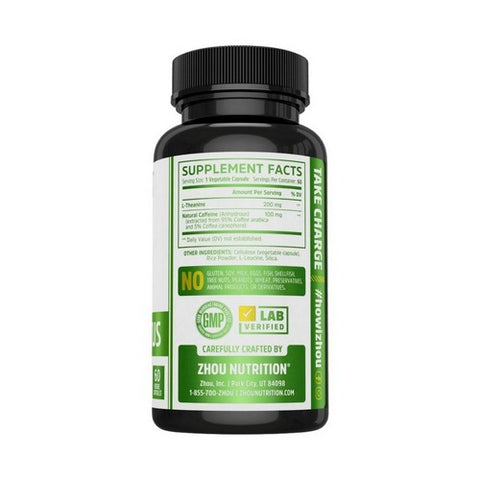 Zhou Nutrition, Energy Plus Focus, 60 Veg Caps