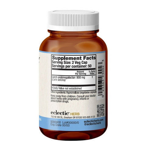 Eclectic Herb, Larix, 100 Caps