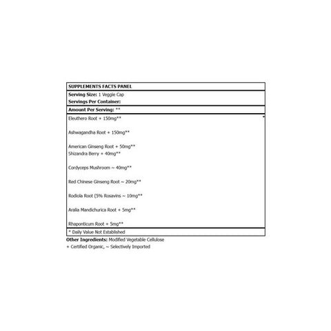 L. A .Naturals, Adrenal RX Raw Formula, 90 Veg Caps