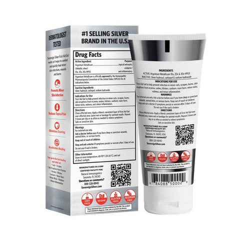 Sovereign Silver, Silver First Aid Gel, 2 Oz