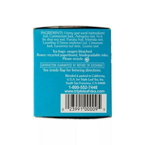 Triple Leaf Tea, Horny Goat Weed Tea, 20 Bags