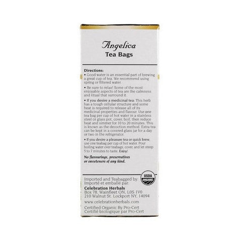 Celebration Herbals, Organic Angelica Root Tea, 24 Bags Celebration Herbals
