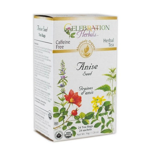 Celebration Herbals, Organic Anise Seed Tea, 24 Bags