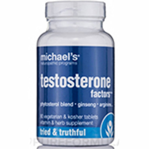 Michael's Naturopathic, Testosterone Factors, 90 Tabs