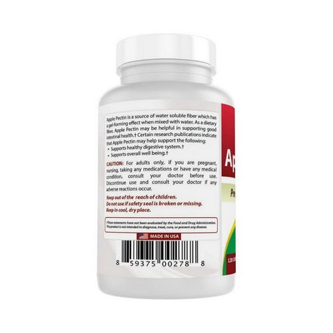 Best Naturals, Apple Pectin, 700 mg, 120 Caps