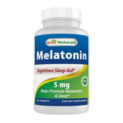 Best Naturals, Melatonin, 5 mg, 180 Tabs