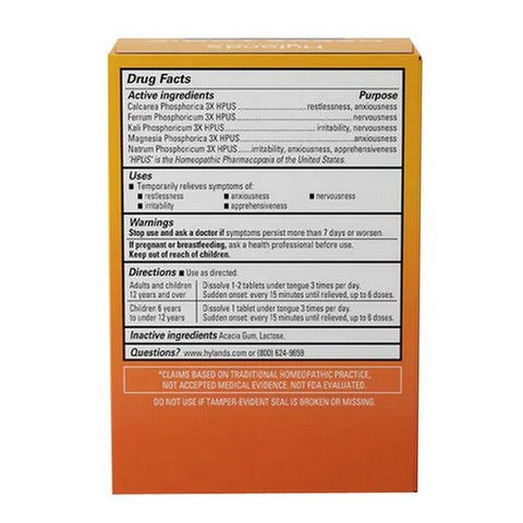 Hylands, Nerve Tonic Stress Relief, 50 Tabs