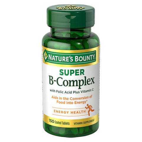 Sundown Naturals, N/B SUPER B+VIT C CAPL     150, 150 Tabs