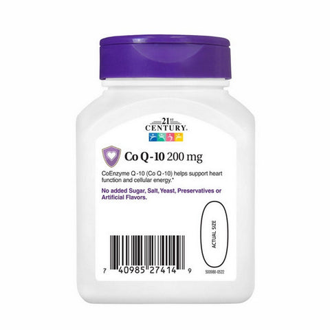 21st Century, Liquid Filled Coq-10, 200 Mg, 90 Caps