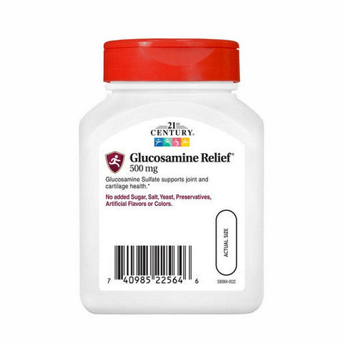 21st Century, Glucosamine Relief, 500 Mg, 60 Caps 21st Century