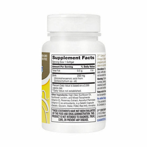 21st Century, Prenatal Dha, 30 Softgels 21st Century
