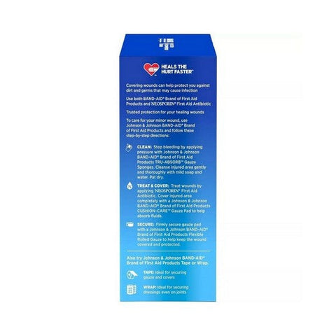 Band-Aid, Flexible Rolled Gauze 4 Inch X 2.1 Yard, 5 Each Band-Aid