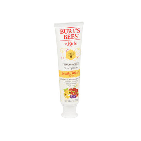 Burt's Bees, For Kids Fluoride-Free Toothpaste Fruit Fusion Flavor, 4.2 Oz