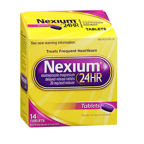 Nexium 24HR, Acid Reducer Tablets, 14 Tabs