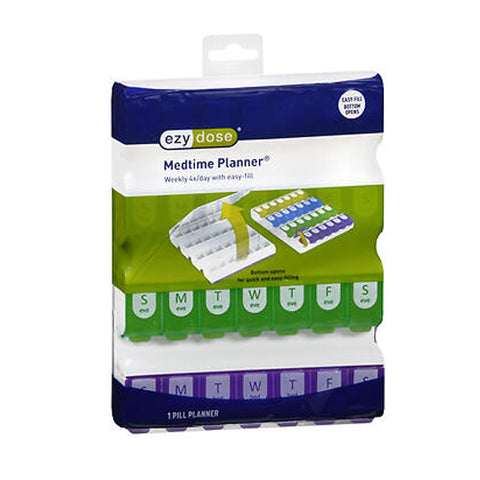 Ezy Dose, Medtime Organizer Weekly 4x/Day, 1 Each