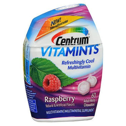 Centrum, Vitamins Raspberry, 60 Chews