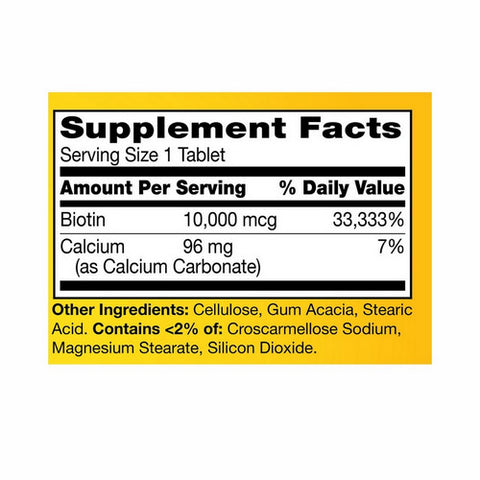 21st Century, 21st Century Biotin, 120 Tabs