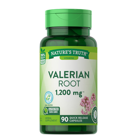 Nature's Truth, Valerian Root Quick Release Capsules, 1200 mg, 90 Caps