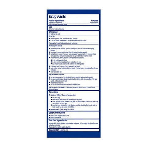 Differin, Gel Acne Treatment, 15 Grams