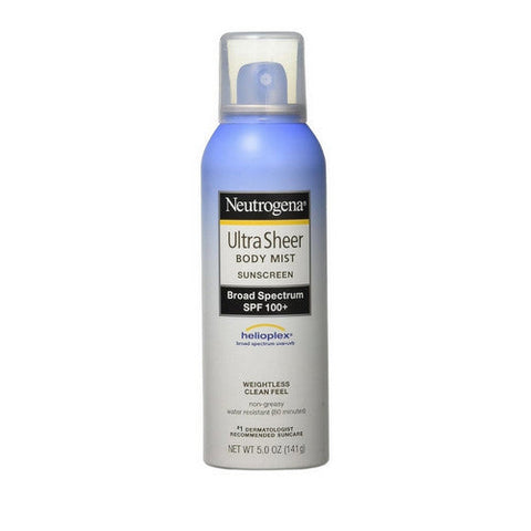 Neutrogena, Ultra Sheer Body Mist, 5 Oz Neutrogena