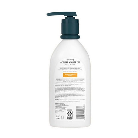 Jason Natural Products, Body Wash Satin, Apricot 30 FL Oz