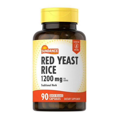 Sundance, Red Yeast Rice Quick Release Capsules, 600 mg, 90 Caps
