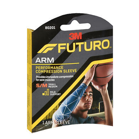 Futuro, Performance Compression Arm Sleeve Mild Support, 1 Each