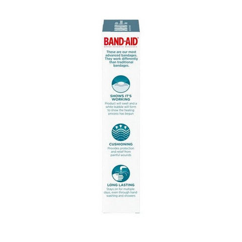 Band-Aid, Hydro Seal Blister Heels Hydrocolloid Gel Bandages, 6 Each Band-Aid
