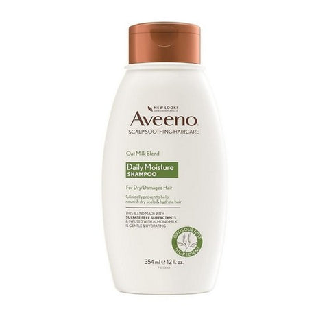 Aveeno, Daily Moisture Oat Milk Blend Shampoo, 12 Oz